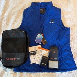 ORORO quilted heated vest BATTERY INCLUDED